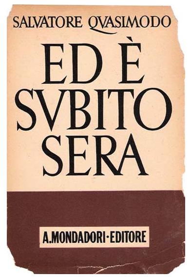 Riassunto Ed è subito sera