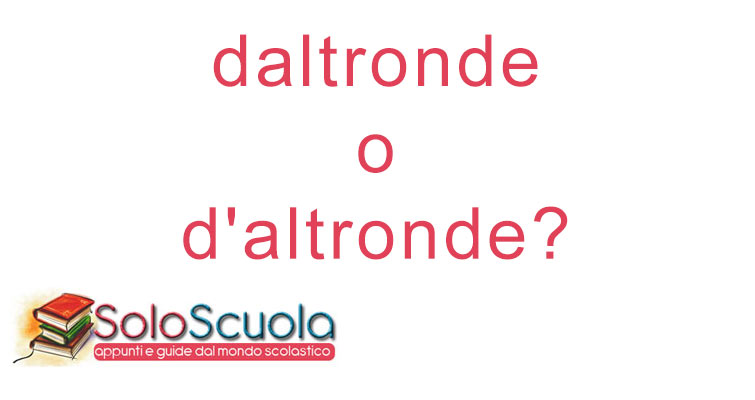 daltronde o d'altronde