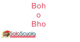 Boh o Bho: come si scrive?