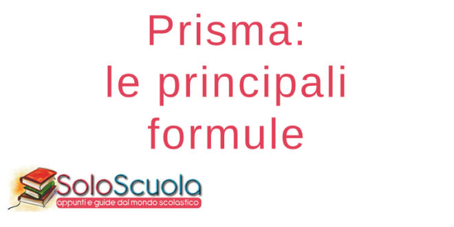 Prisma formule