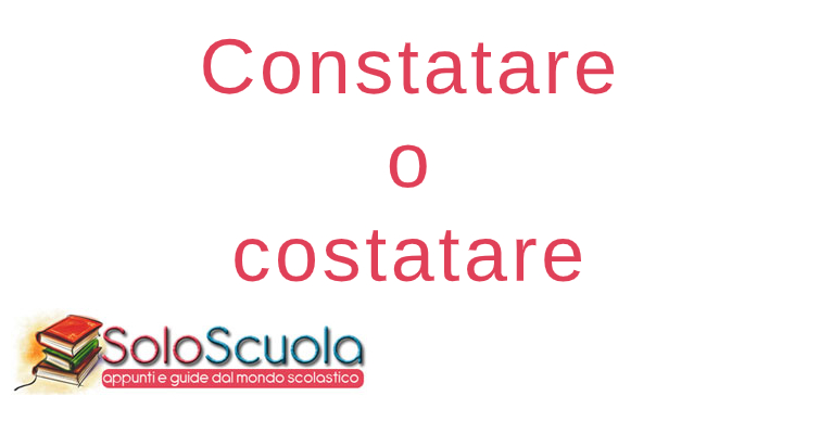Constatare o costatare