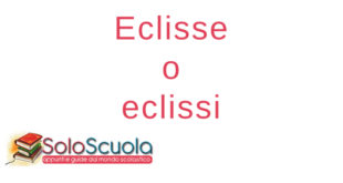 Eclisse o eclissi